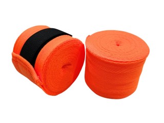 Kanong Elastic Muay Thai protectors : Orange