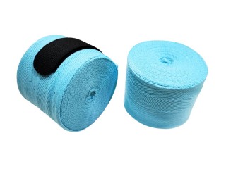 Kanong Elastic Muay Thai protectors : Skyblue