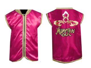 Kanong Custom Muay Thai Boxing Cornerman Jacket : KNCMJ-121-Rose