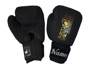 Custom Boxing Gloves : KNGCUST-415 Black