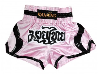 Kanong Muay Thai Shorts : KNS-144-Pink