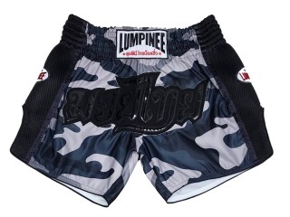 Lumpinee Muay Thai Shorts : LUM-052-Black-Camo