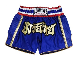 Lumpinee Muay Thai Shorts : LUMRTO-006-Blue