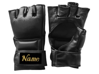 Custom MMA Gloves  : Black