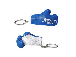 Kanong Muay Thai Glove Keyring : Blue 