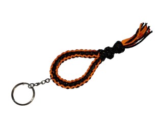 Kanong Muay Thai Mongkol keychain : Black/Orange