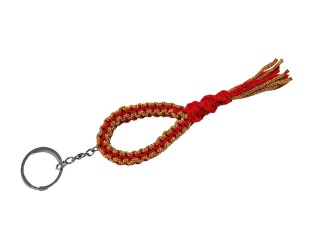 Kanong Muay Thai Mongkol keychain : Red/Gold