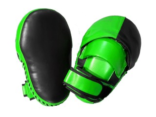 Customize Long Punch Mitts : Lime/Black